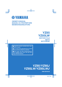 Handleiding Yamaha YZ85 (2018) Motor