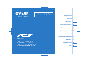 Bruksanvisning Yamaha YZF-R1 (2020) Motorcykel
