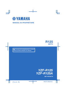 Mode d’emploi Yamaha YZF-R125 (2016) Moto