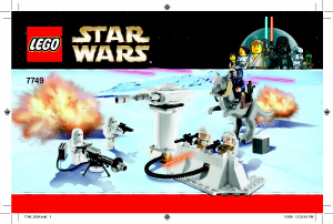 Bruksanvisning Lego set 7749 Star Wars Echo Base