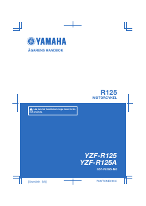 Bruksanvisning Yamaha YZF-R125 (2016) Motorcykel