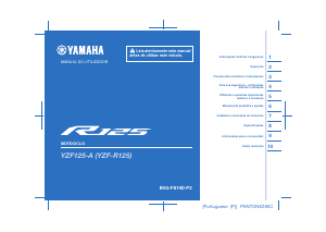 Manual Yamaha YZF-R125 (2021) Motocicleta