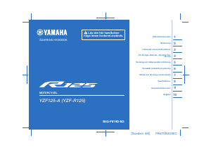 Bruksanvisning Yamaha YZF-R125 (2021) Motorcykel