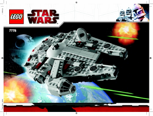 Bruksanvisning Lego set 7778 Star Wars Midi-scale Millennium Falcon