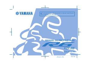 Mode d’emploi Yamaha YZF-R6 (2014) Moto