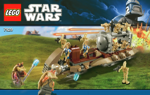 Manual Lego set 7929 Star Wars The battle of Naboo