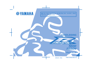 Handleiding Yamaha Aerox 50 (2015) Scooter