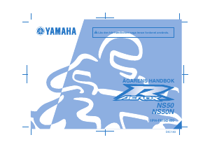 Bruksanvisning Yamaha Aerox 50 (2016) Skoter