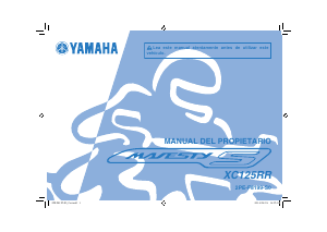 Manual de uso Yamaha Majesty S 125 (2014) Scooter