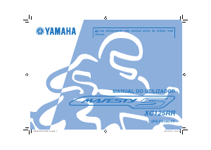 Manual Yamaha Majesty S 125 (2014) Motoneta