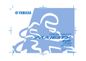 Használati útmutató Yamaha Majesty400 (2011) Robogó