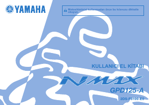 Kullanım kılavuzu Yamaha NMax 125 (2015) Skuter