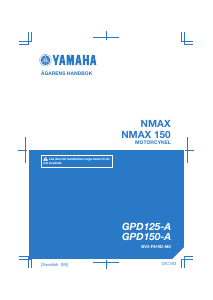 Bruksanvisning Yamaha NMax 125 (2017) Skoter
