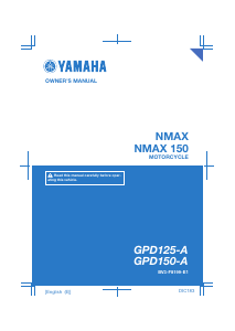 Manual Yamaha NMax 125 (2019) Scooter