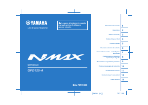 Manuale Yamaha NMax 125 (2021) Scooter