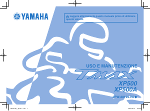 Manuale Yamaha TMax (2015) Scooter