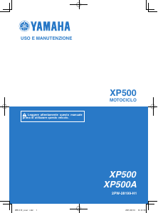 Manuale Yamaha TMax (2016) Scooter