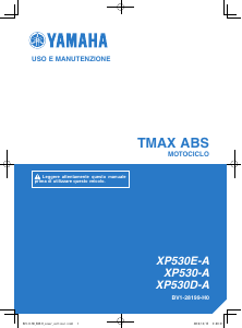 Manuale Yamaha TMax (2017) Scooter