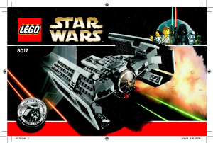 Manuale Lego set 8017 Star Wars Darth Vaders TIE fighter