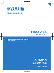Bruksanvisning Yamaha TMax (2019) Skoter