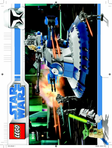 Handleiding Lego set 8018 Star Wars Armoured assault tank