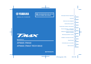 Manual Yamaha TMax (2020) Motoneta