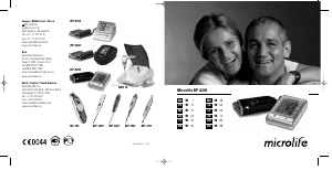 Handleiding Microlife BP A200 Bloeddrukmeter