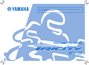 Kullanım kılavuzu Yamaha Tricity (2015) Skuter