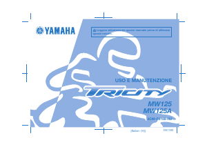 Manuale Yamaha Tricity (2016) Scooter