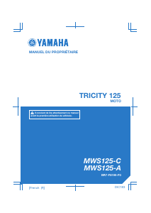 Mode d’emploi Yamaha Tricity (2017) Scooter