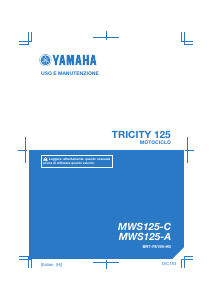 Manuale Yamaha Tricity (2017) Scooter