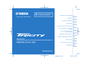 Manual de uso Yamaha Tricity 300 (2020) Scooter