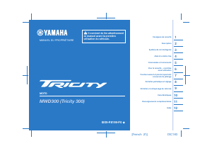 Εγχειρίδιο Yamaha Tricity 300 (2020) Σκούτερ