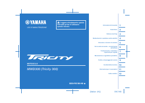 Manuale Yamaha Tricity 300 (2020) Scooter
