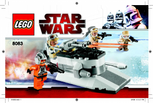 Bedienungsanleitung Lego set 8083 Star Wars Rebel Trooper Battle Pack