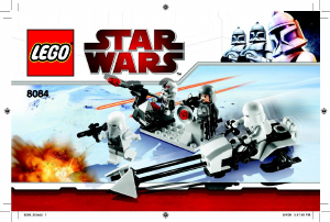 Brugsanvisning Lego set 8084 Star Wars Snowtrooper battle pack