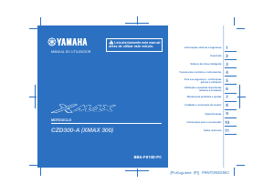 Manual Yamaha X-max 300 (2021) Motoneta