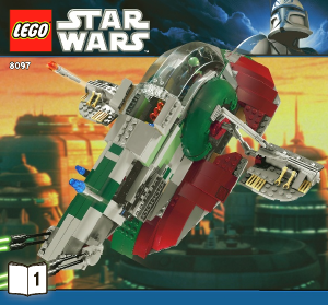 Kasutusjuhend Lego set 8097 Star Wars Slave I