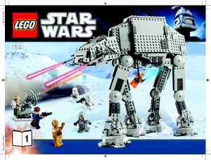 Handleiding Lego set 8129 Star Wars AT-AT walker