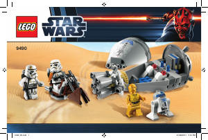 Manuale Lego set 9490 Star Wars Droid escape