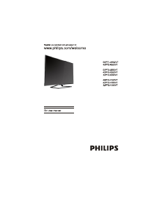 Manual Philips 48PFL4150 LED Television