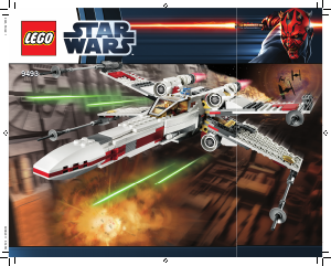 Mode d’emploi Lego set 9493 Star Wars X-wing Starfighter