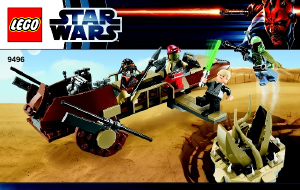 Manuál Lego set 9496 Star Wars Pouštní mobil