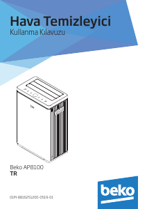 Kullanım kılavuzu BEKO AP8100 Hava filtresi