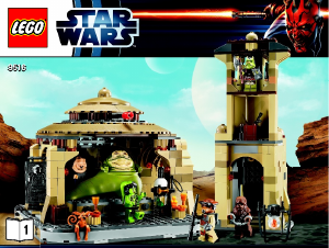 Brugsanvisning Lego set 9516 Star Wars Jabbas palace