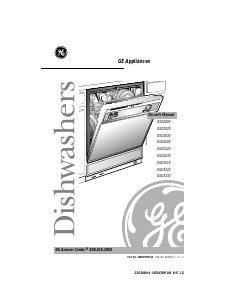 Manual GE GSD2200Z02WH Dishwasher