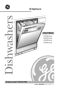Manual GE GSD2020F00BB Dishwasher
