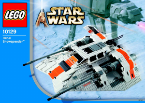 Handleiding Lego set 10129 Star Wars Rebel snowspeeder