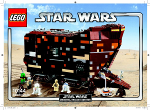Bruksanvisning Lego set 10144 Star Wars Sandcrawler