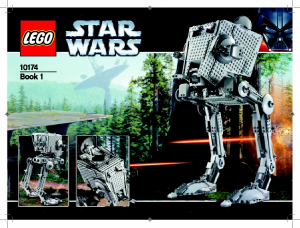 Manual de uso Lego set 10174 Star Wars Ultimate collectors AT-ST
